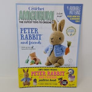 Crochet Amigurumi Peter Rabbit and Friends Pattern Book Beatrix Potter
